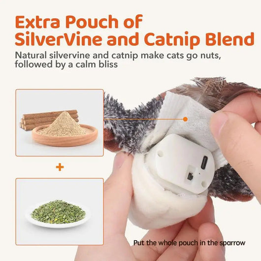 Happy Paws Flapping Bird